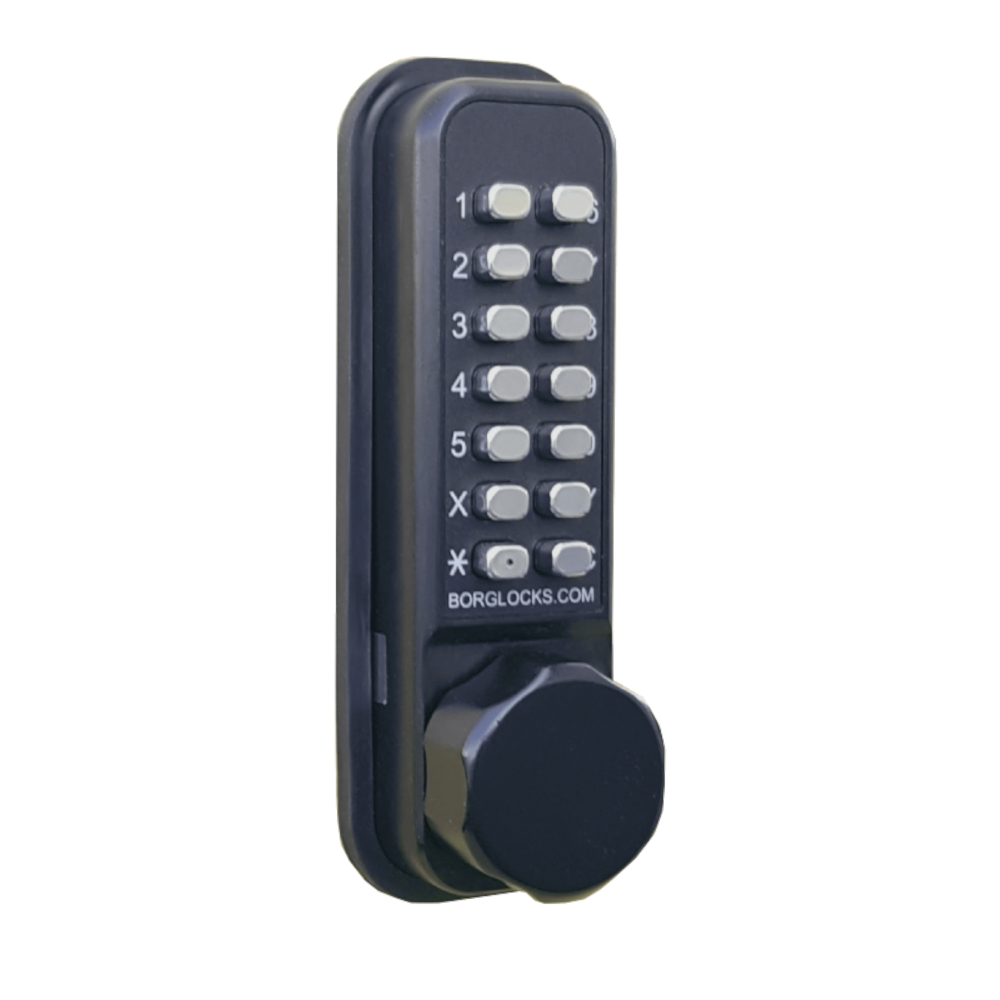 BORG LOCKS BL2605 ECP Marine Grade Pro Digital Rim Deadbolt Lock - BL2605MGECP