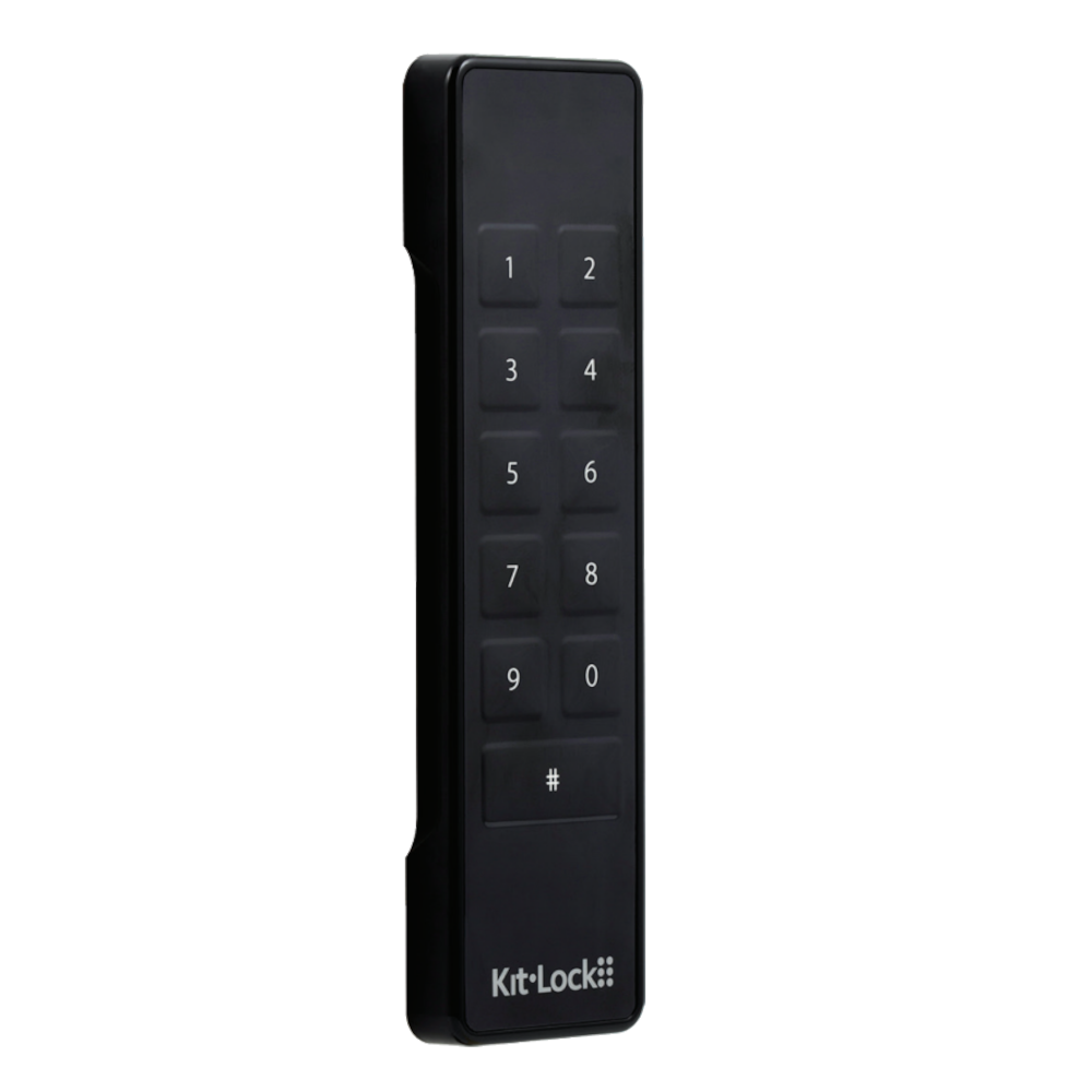 CODELOCKS KitLock KL1100 KeyPad Locker Lock With Powered Latch - KL1100 Black