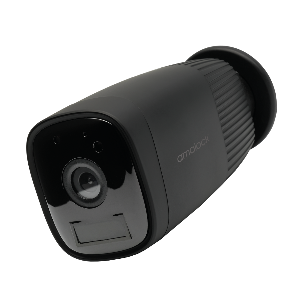 AMALOCK CAM400 Wireless Wi-Fi Video Camera - Black