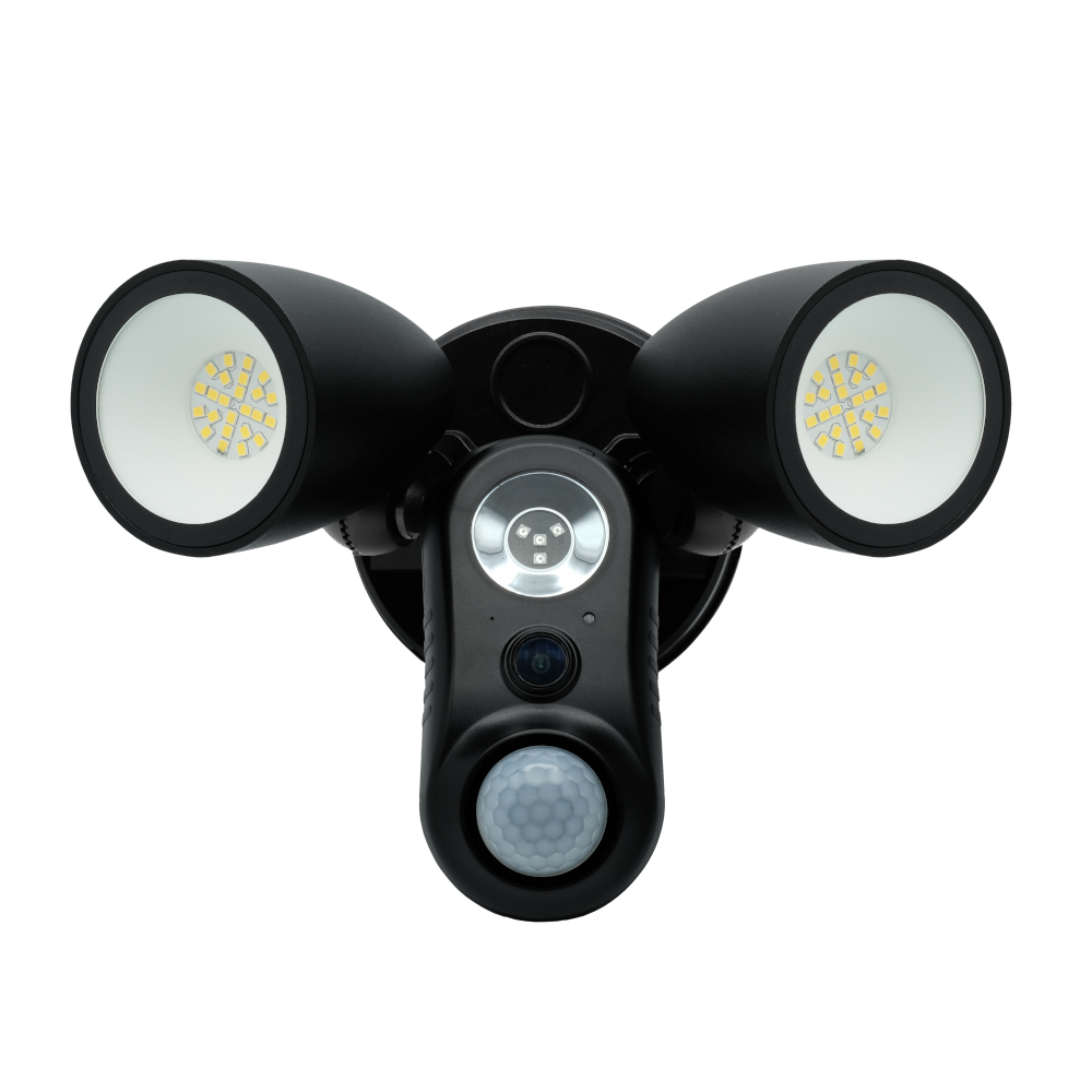 AMALOCK CAM600FL Floodlight Wi-Fi Video Camera - 12VDC Plug In