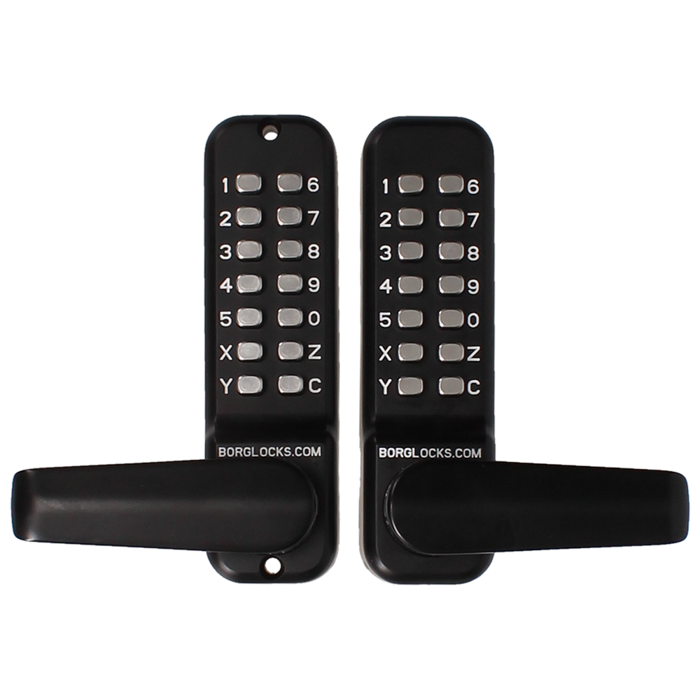 BORG LOCKS BL4441 MG Pro Marine Grade Double Sided Mortice Latch - With 60mm Tubular Latch