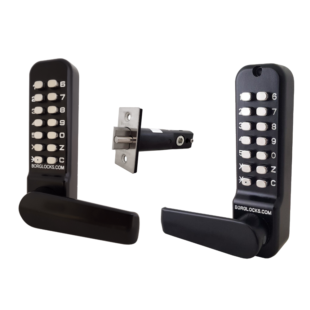 BORG LOCKS BL4441 MG Pro ECP Easicode Pro Marine Grade Double Sided Mortice Latch - With 60mm Tubular Latch