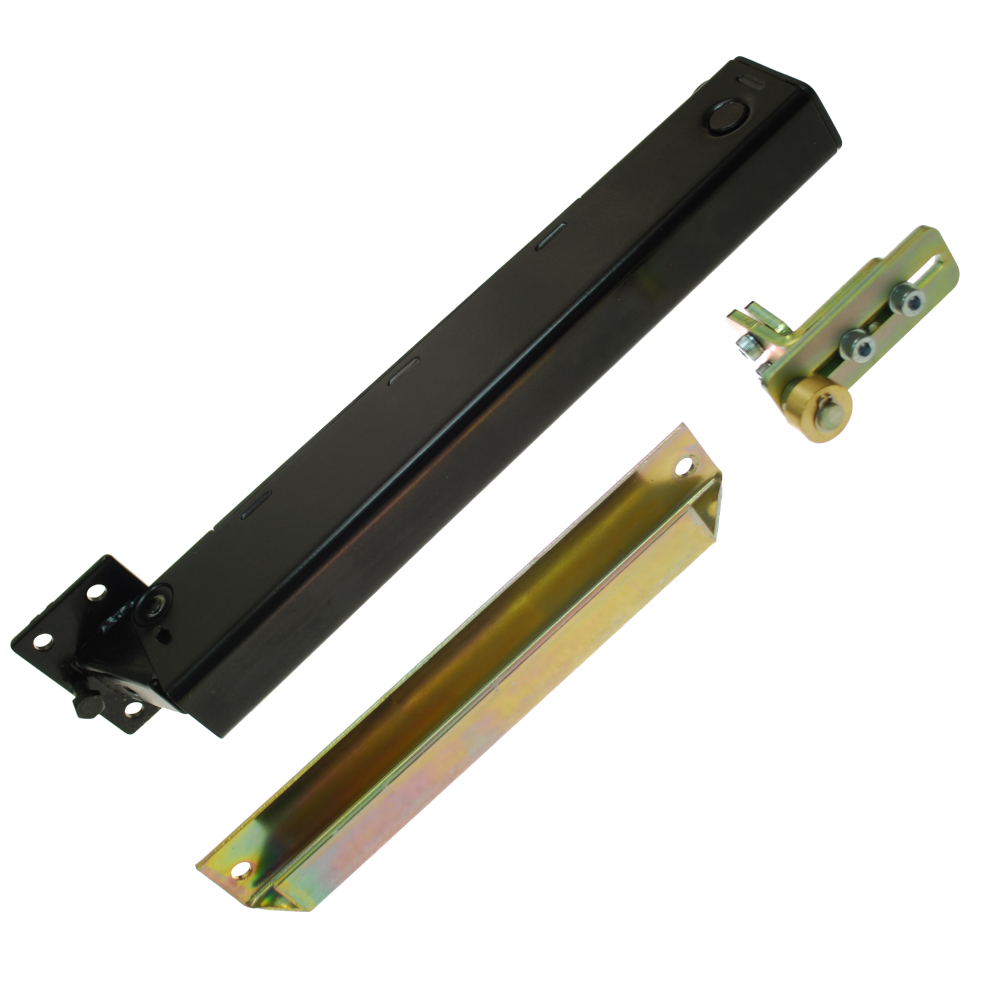 GATEMASTER Surface Mounted Gate Closer For Gates up to 50kg - SMR - With Sliding Rail