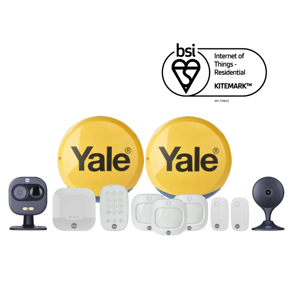 YALE Sync Home Security System 11 Piece Kit IA-345 - 11 Piece Kit