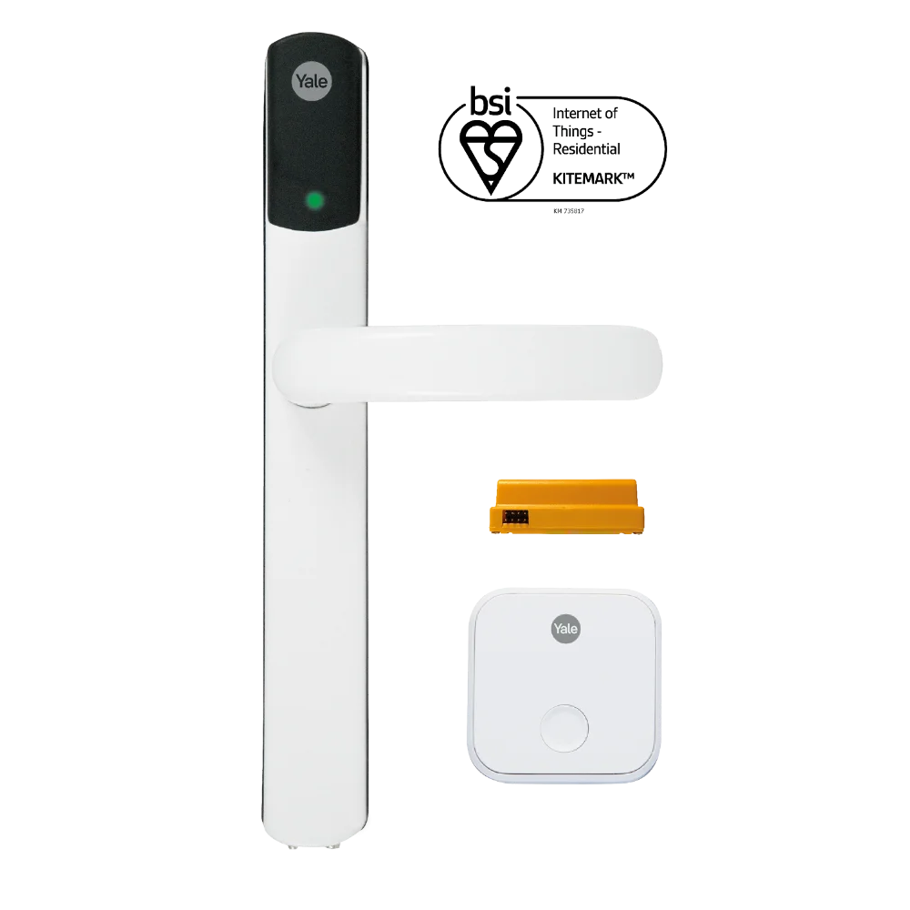 YALE Conexis L2 British Standard Smart Lock With Access Module and Hub - SD-L2000-WH