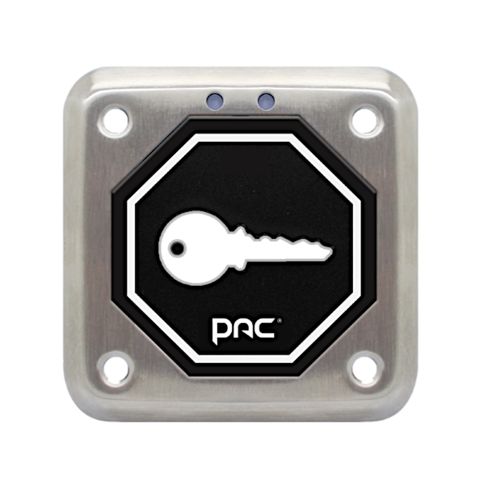 PAC OneProx GS3 Vandal Resistant RFID HF Proximity Reader 20118 - Black & White