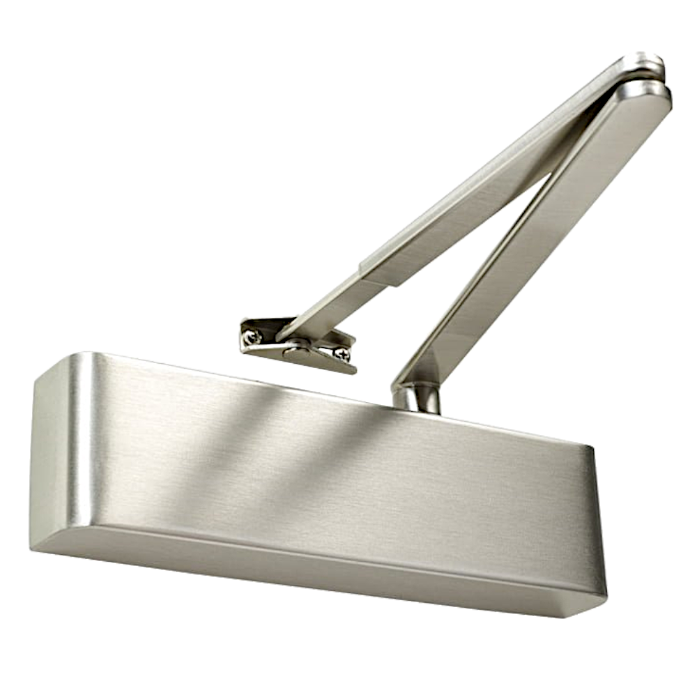 RUTLAND Fire Rated TS.9205 Door Closer Size EN 2-5 With Backcheck & Delayed Action - Satin Stainless Steel