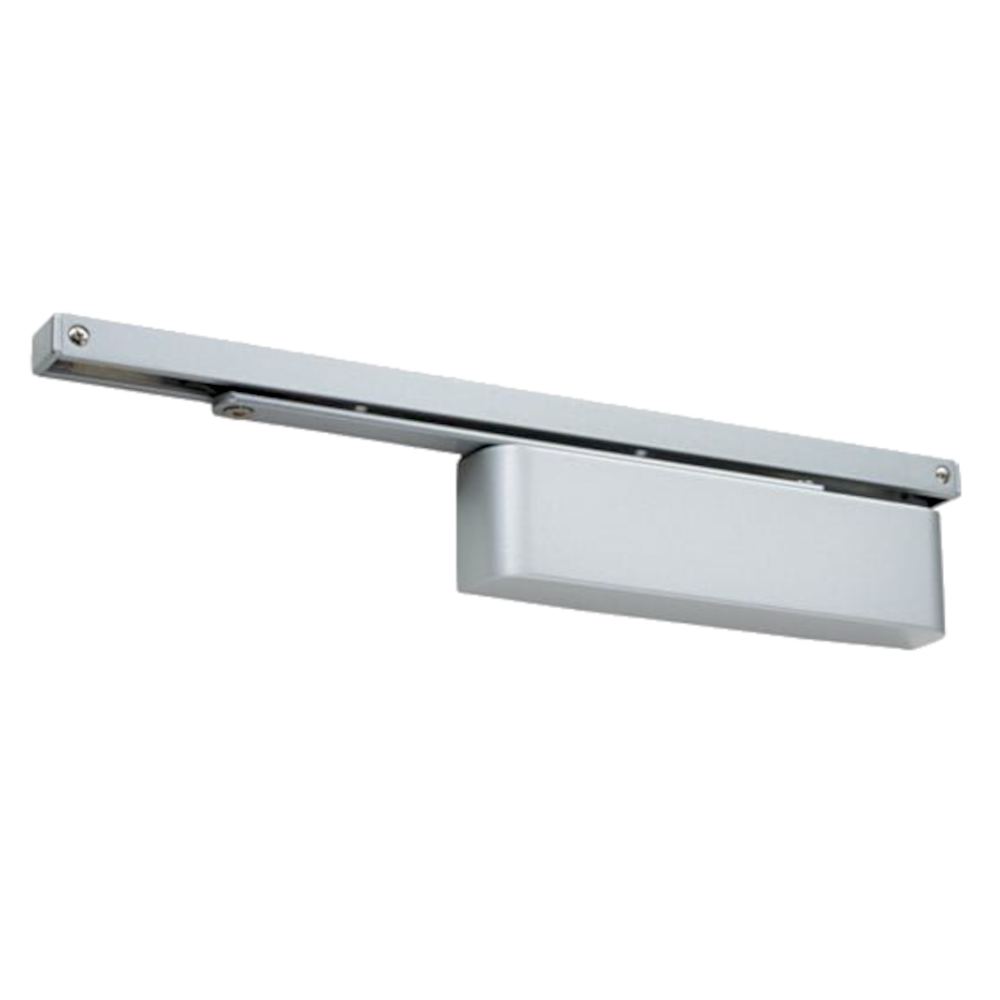RUTLAND Fire Rated TS.11204 Slide Arm Door Closer Size EN2-4 - Silver
