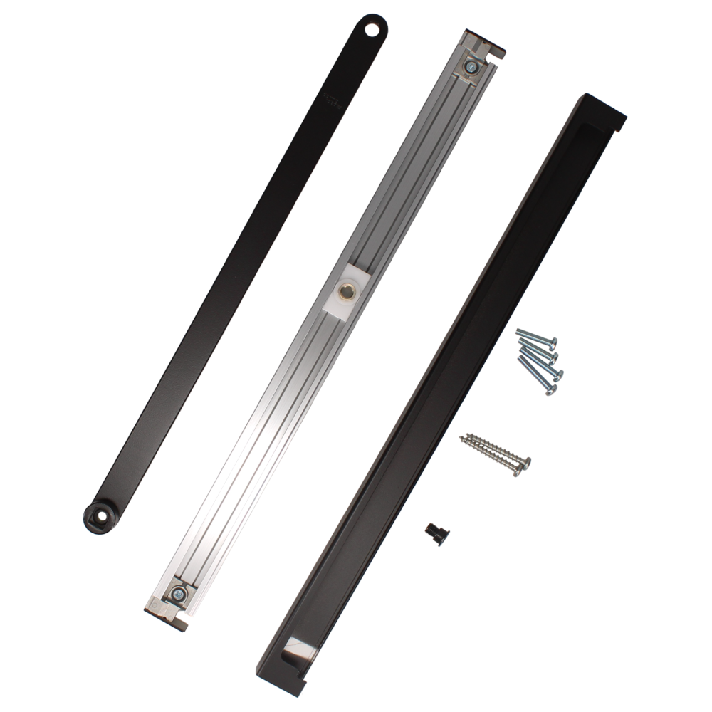 DORMAKABA G-N Contur Slide Arm & Channel - Dark Brown