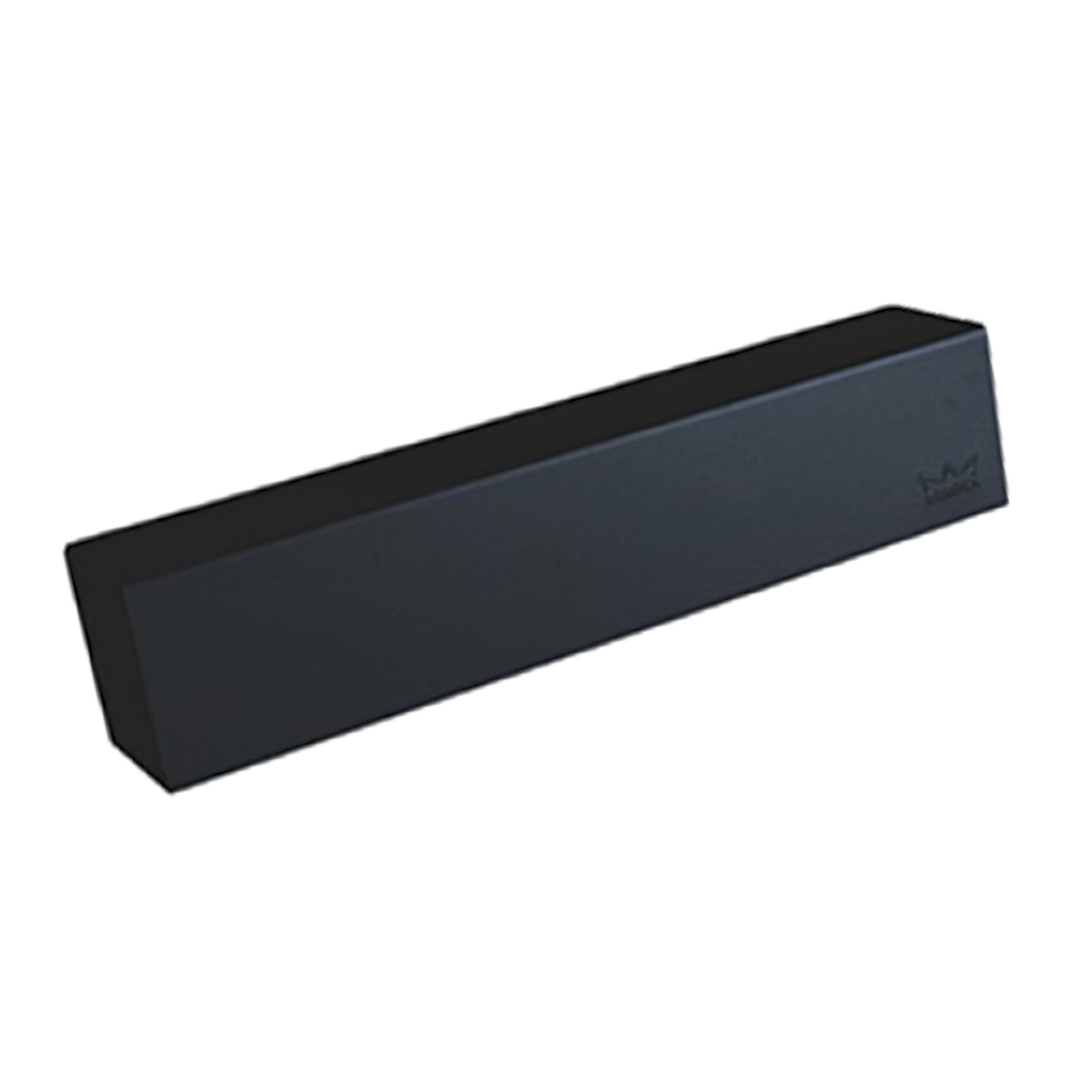 DORMAKABA TS93 Size 2-5 Contur Cam Action Door Closer With Backcheck & Delay Closing Body Only - TS93B Pull Black (RAL 9005)