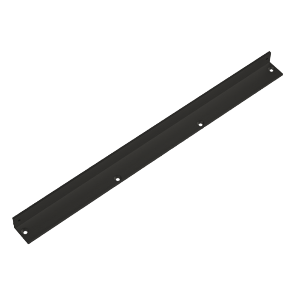 DORMAKABA G-N Angle Bracket For Use On Push Side Flush Frame - Black (RAL 9005)