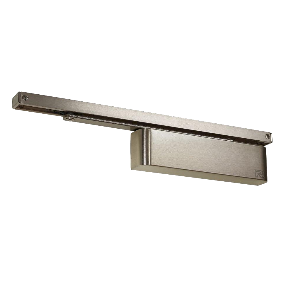 RUTLAND Fire Rated TS.11205 Slide Arm Door Closer Size EN 2-5 - Satin Nickel