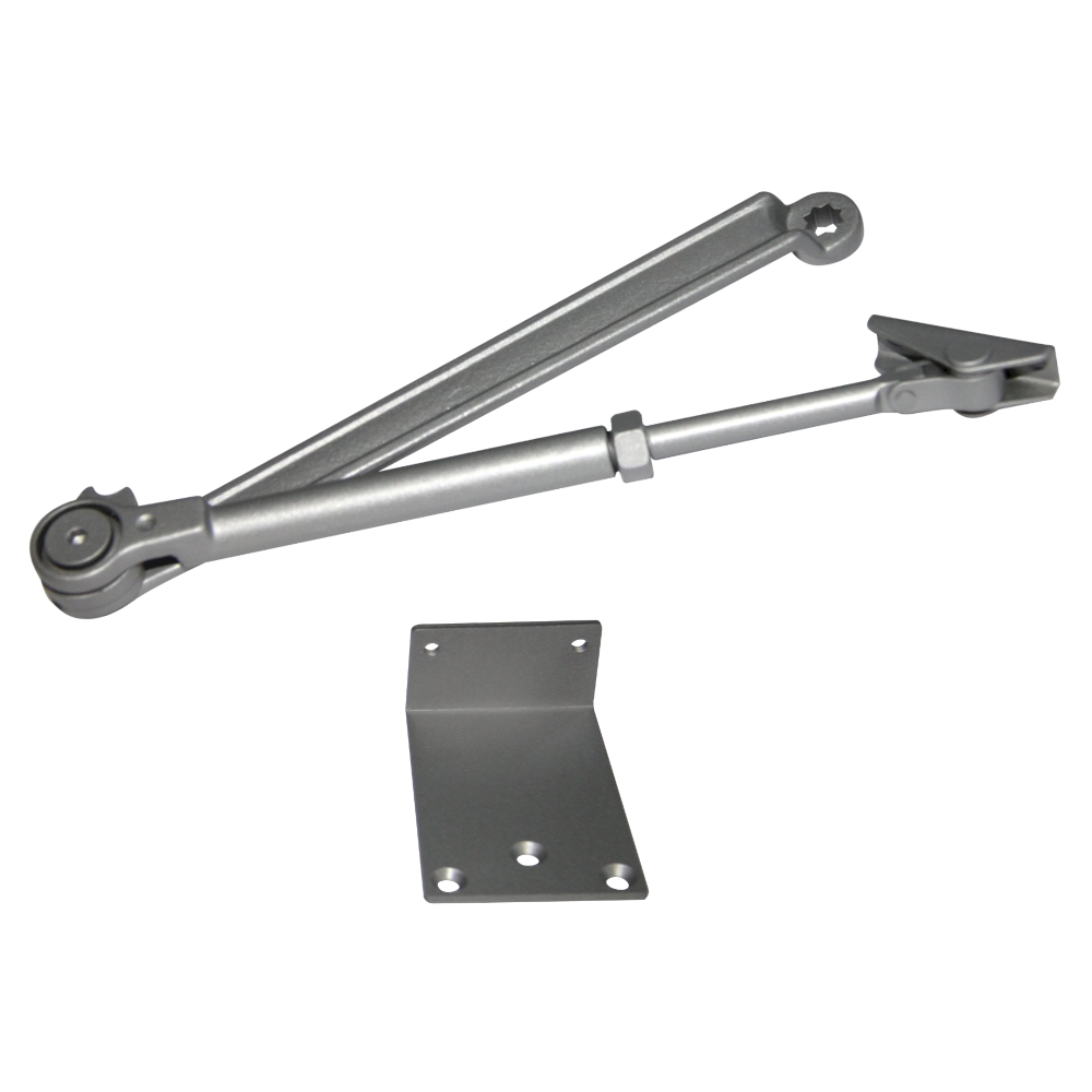 RUTLAND Hold Open Armset To Suit All Rutland Scissor Arm Door Closers - Silver