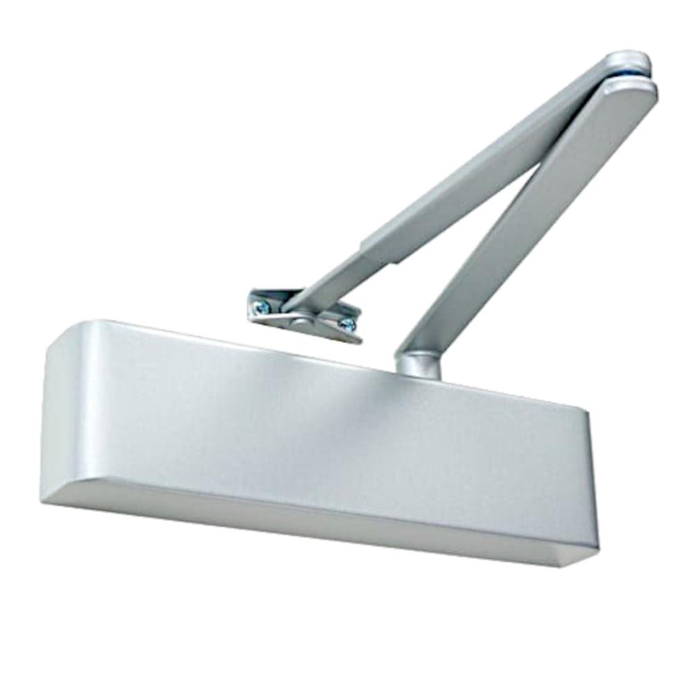 RUTLAND Fire Rated TS.9206 Door Closer Size EN 2-6 With Backcheck & Delayed Action - Silver