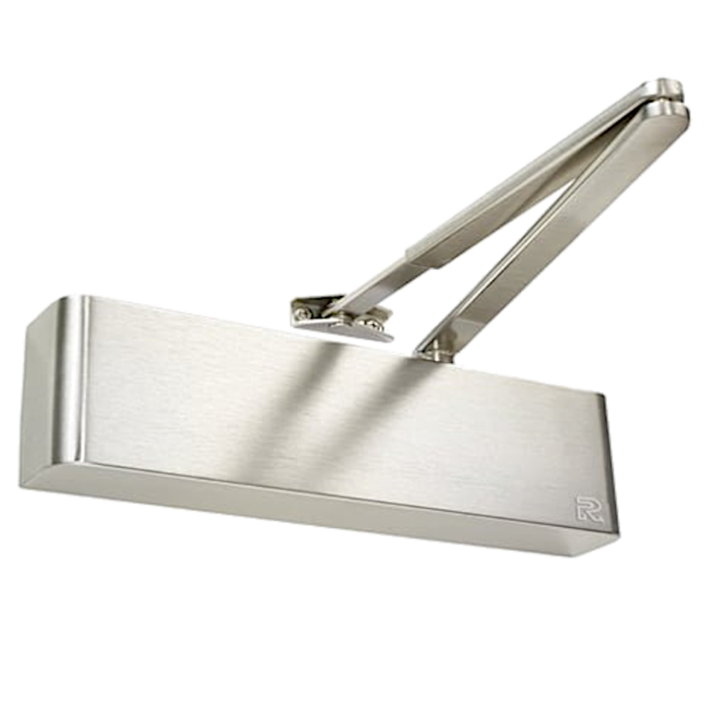 RUTLAND Fire Rated TS.9206 Door Closer Size EN 2-6 With Backcheck & Delayed Action - Satin Nickel