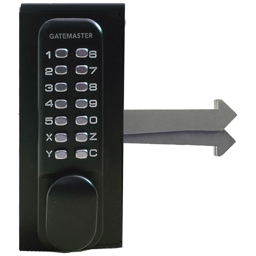 GATEMASTER SGLDS Single Sided Sliding Digital Gate Lock - 50mm Frame Left Hand SGLDS50L