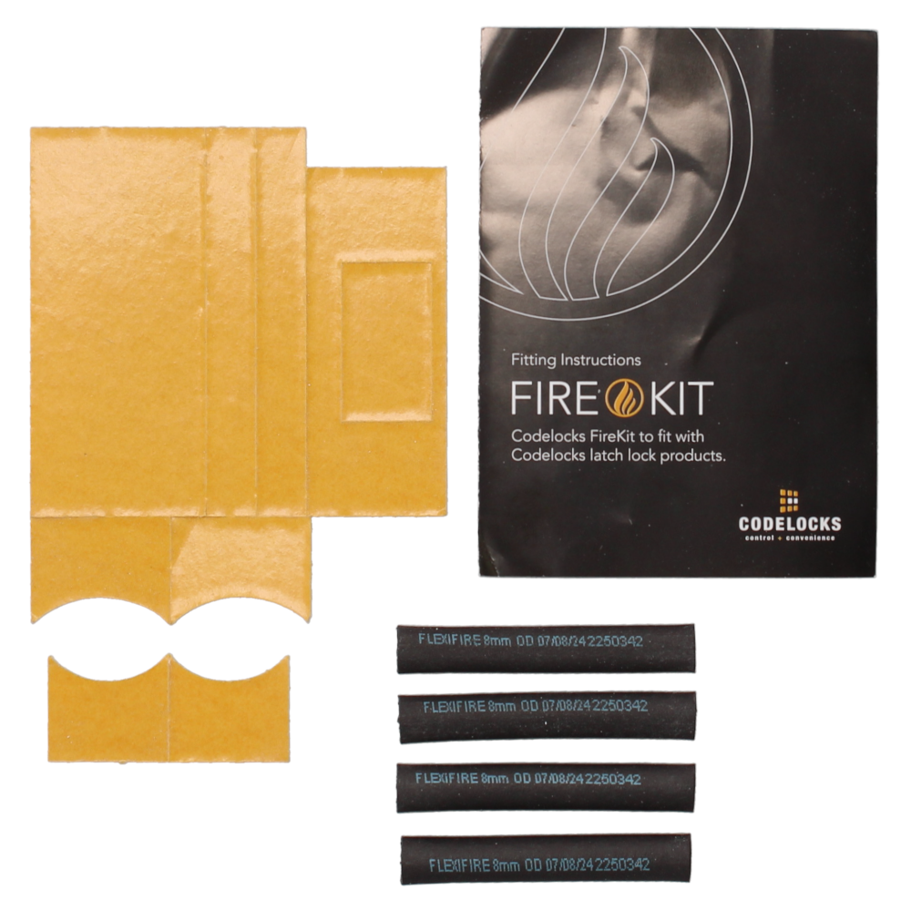 CODELOCKS Fire Intumescent Kit Pack To Suit All Latch Models PFKP LAT - Intumescent Kit