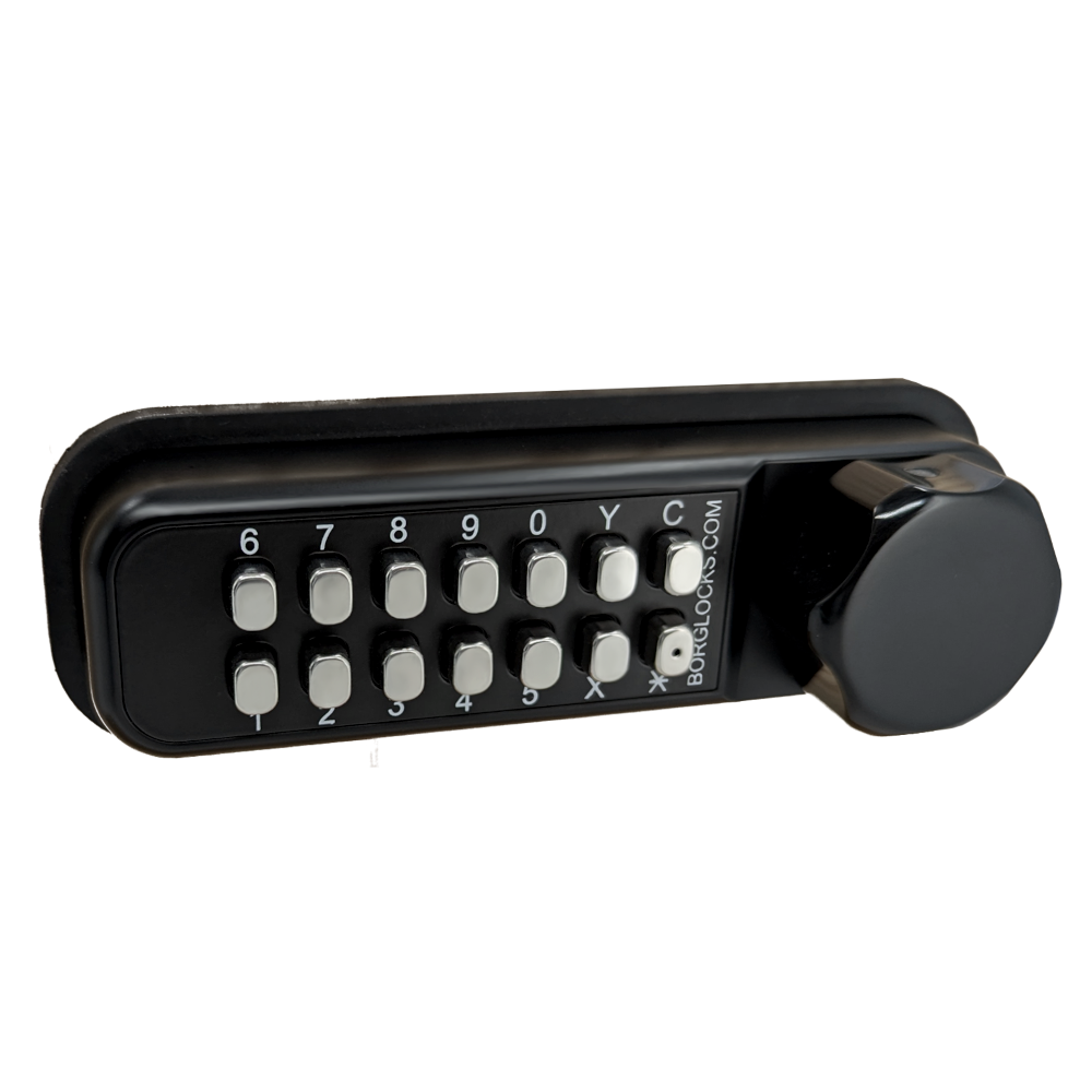 BORG LOCKS BL2615 Marine Grade Easicode Pro ECP Digital Horizontal Rim Deadbolt Lock - BL2615 MG PRO ECP