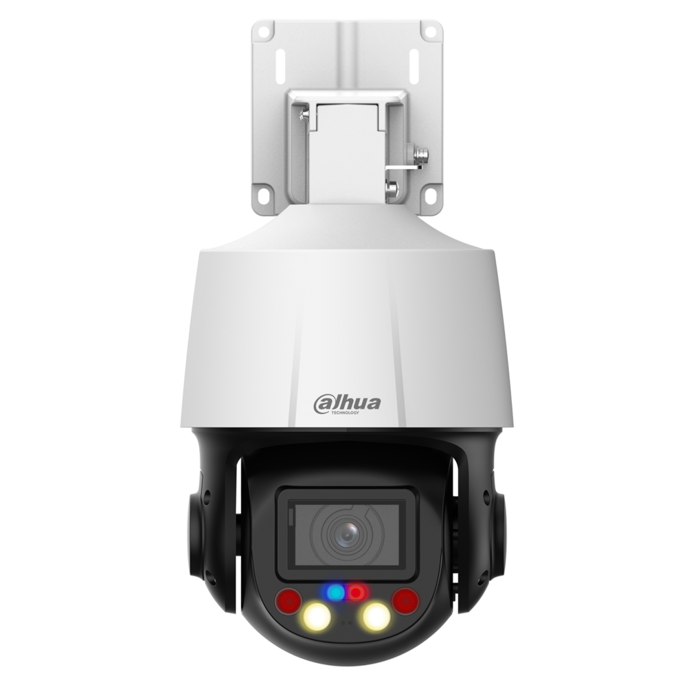 DAHUA IP PTZ WizSense 4MP Network TiOC Camera With 5 x Optical Zoom Active Deterrence 50 Metre IR 12V DC - 4MP White