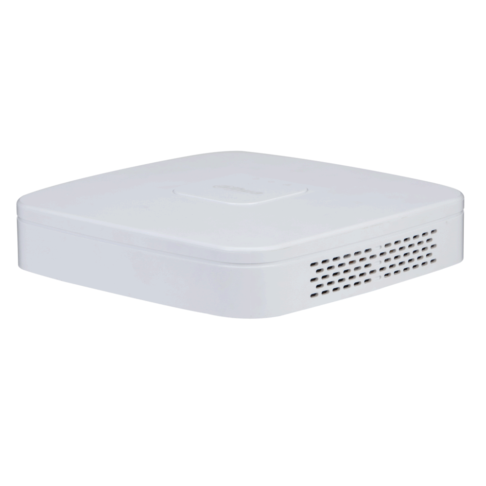 DAHUA NVR 4000 Series 4 Channel WizSense AI Smart Box 4 x POE, 80Mbps Incoming Bandwidth, 4K Output NVR4104-P-EI - 2TB HDD