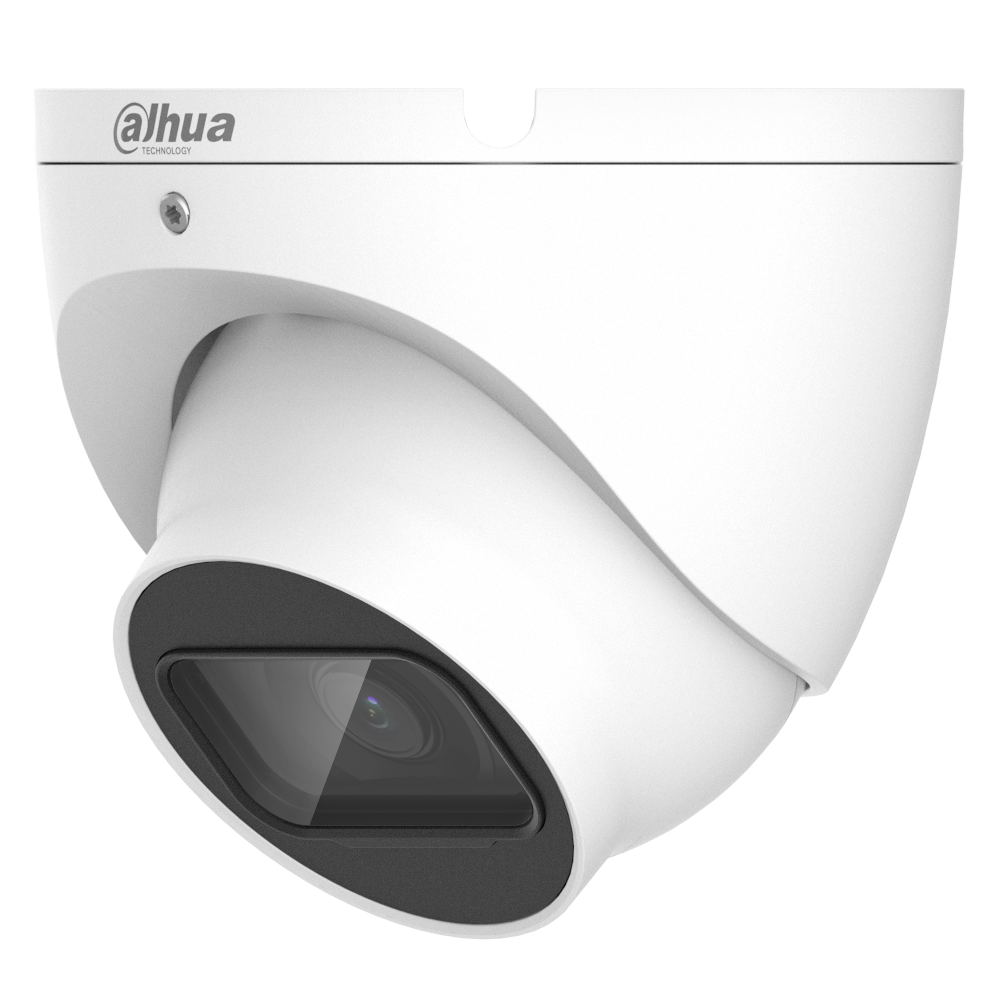 DAHUA HDCVI Mini Turret Dome (Eyeball) Camera 5MP 30 Metre IR 12V DC - 5MP White