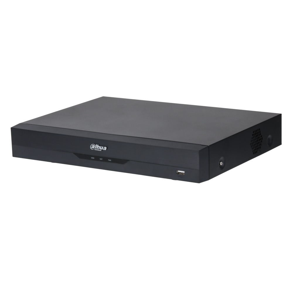 DAHUA HDCVI Recorder WizSense 4 Channel Penta-Brid Compact 1U 4K/5MP (7FPS/12FPS) - No HDD