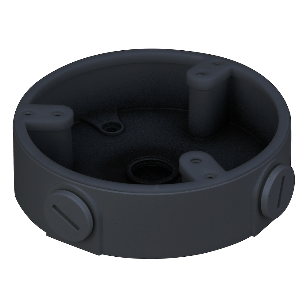 DAHUA PFA137 Round Aluminium Junction Box - Black PFA137-B