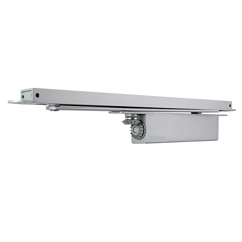 RUTLAND Fire Rated ITS.11204 Concealed Cam Action Door Closer EN 2-4 - Silver