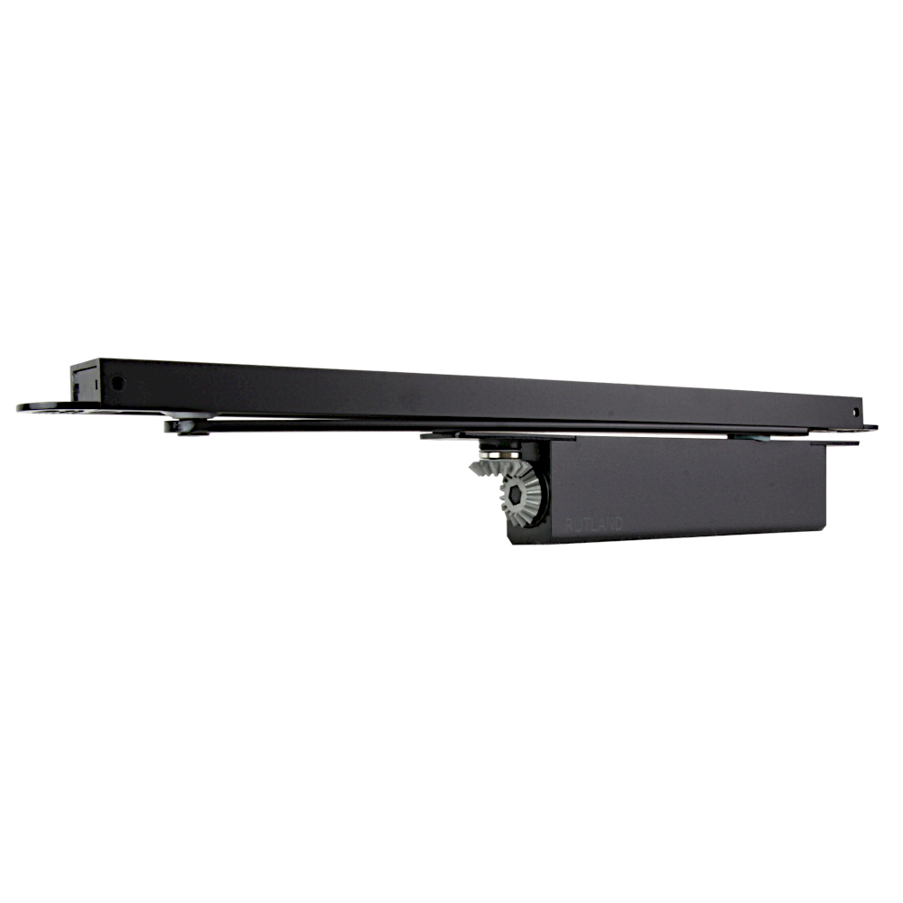RUTLAND Fire Rated ITS.11204 Concealed Cam Action Door Closer EN 2-4 - Black