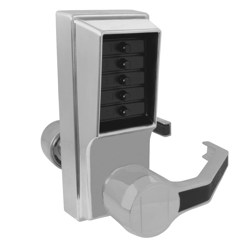 DORMAKABA Simplex L1000 Series L1031 Digital Lock Lever Operated With Passage Set - SC RH LR1031-26D