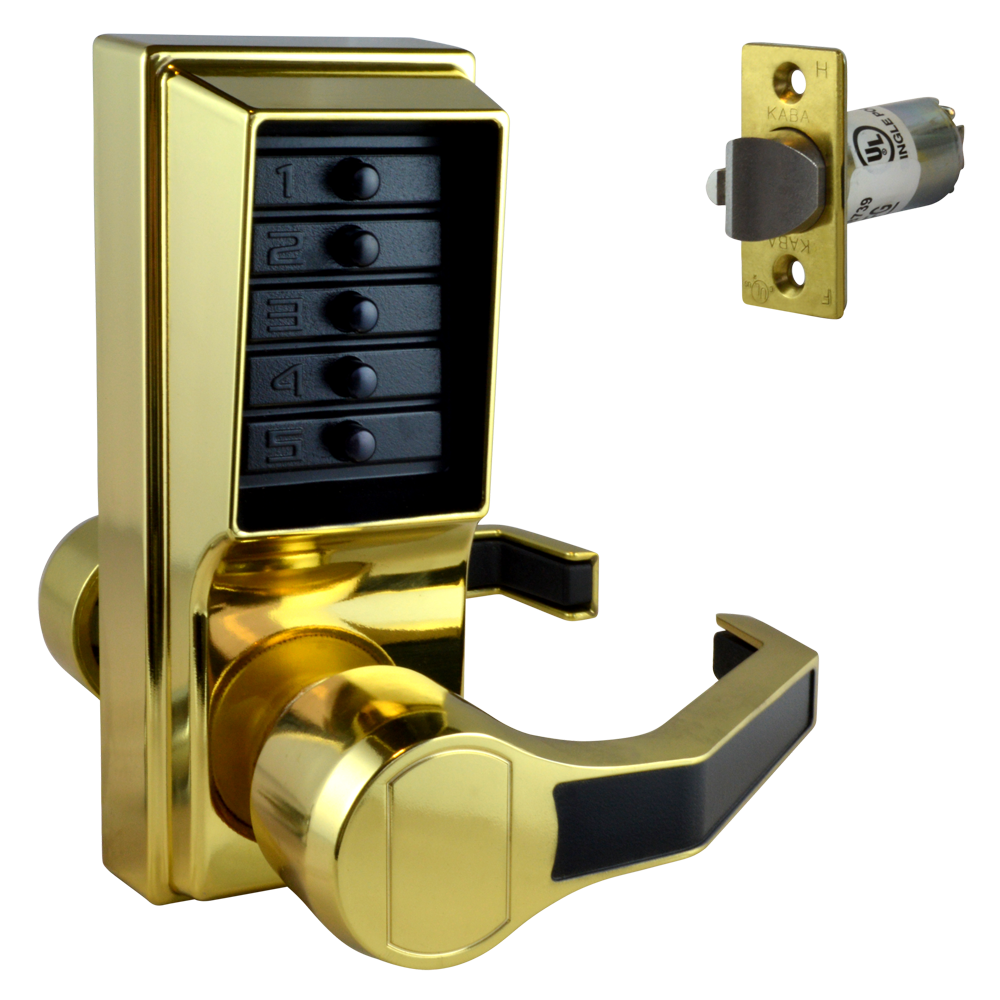 DORMAKABA Simplex L1000 Series L1011 Digital Lock Lever Operated - PB RH LR1011-03