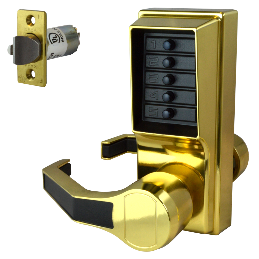 DORMAKABA Simplex L1000 Series L1011 Digital Lock Lever Operated - PB LH LL1011-03