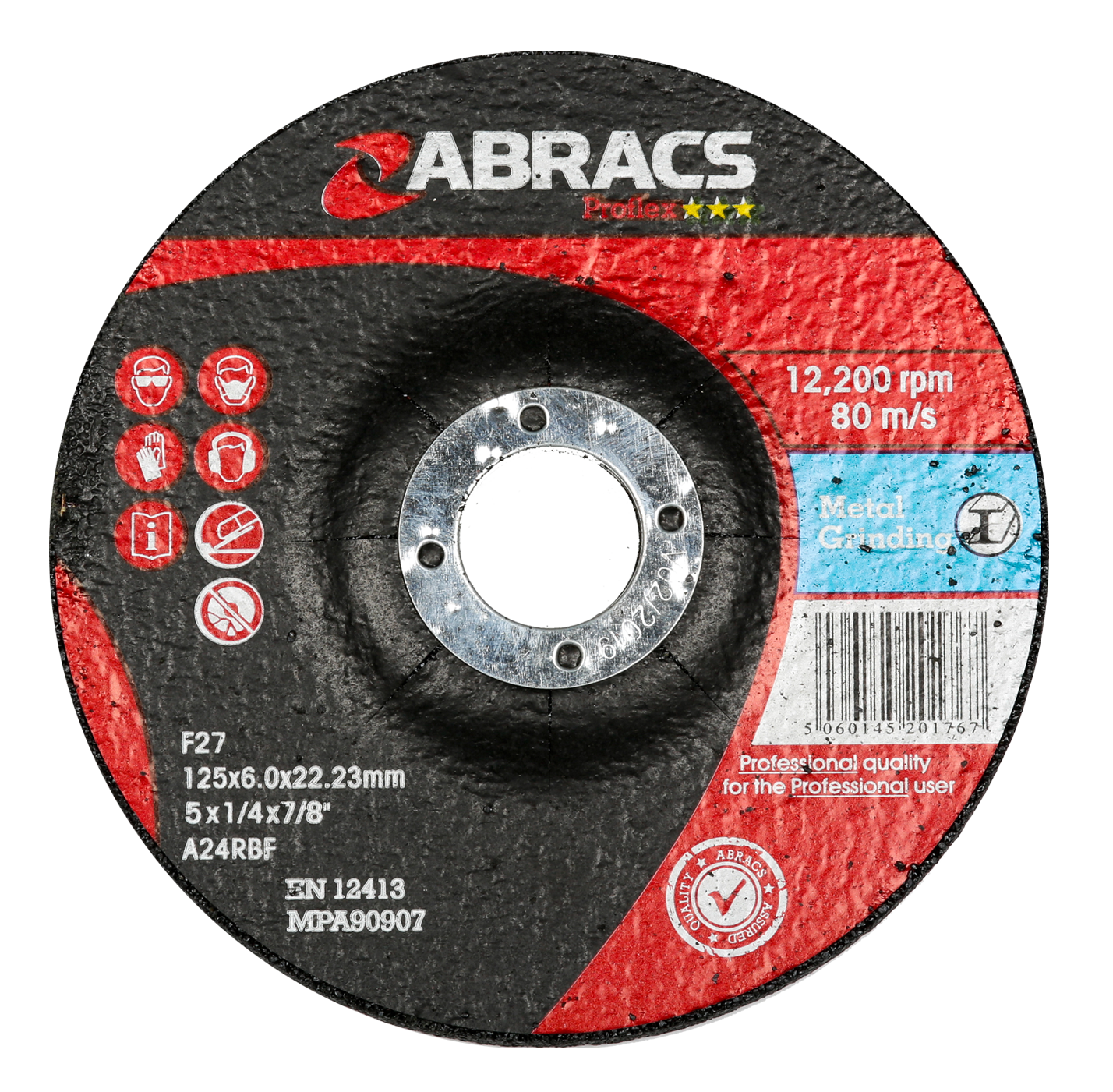 METAL GRINDING DISC 125x6.5mm