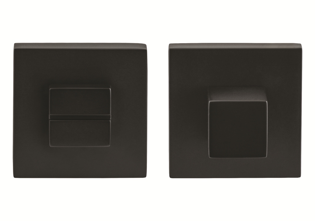 Oro&Oro WC Turn and Release on Square Rose - Matt Black