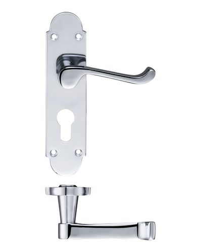 Project Oxford lever on euro backplate - 168mm x 42mm