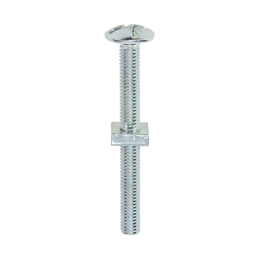 M6 x 50 Z/P Roofing Bolts & Nuts