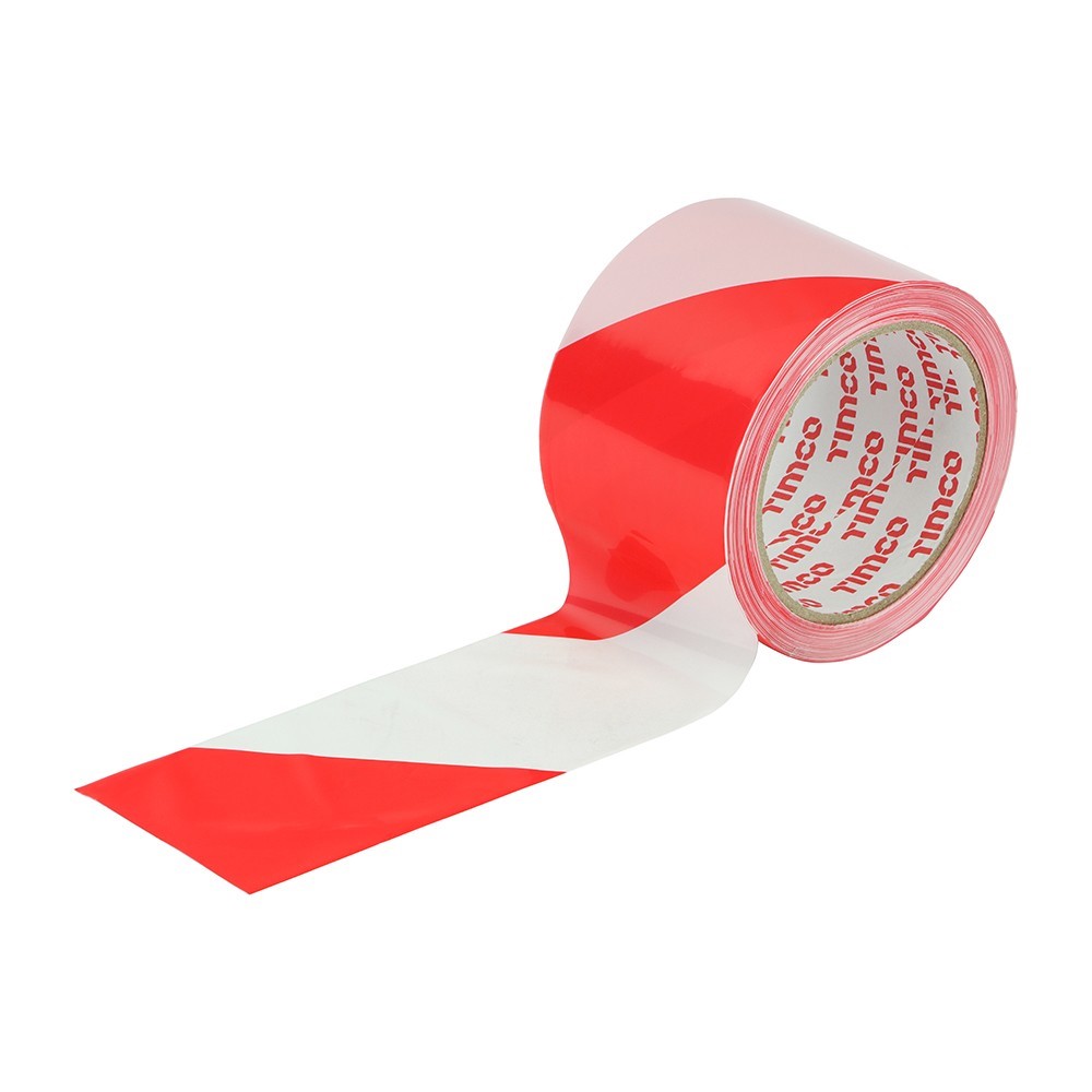 Red & White BARRIER TAPE 70mm X 100M