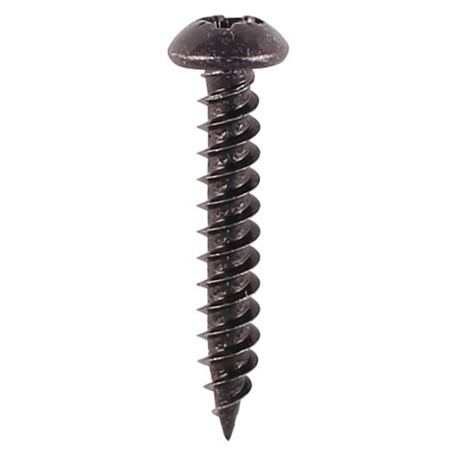 3.5 X 25 (6 X 1)   BLACK POZI R/HEAD SCREW   
