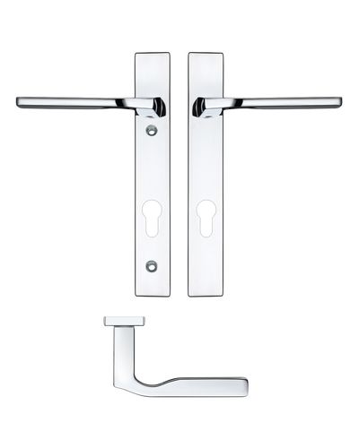 Vela lever on narrow euro backplate