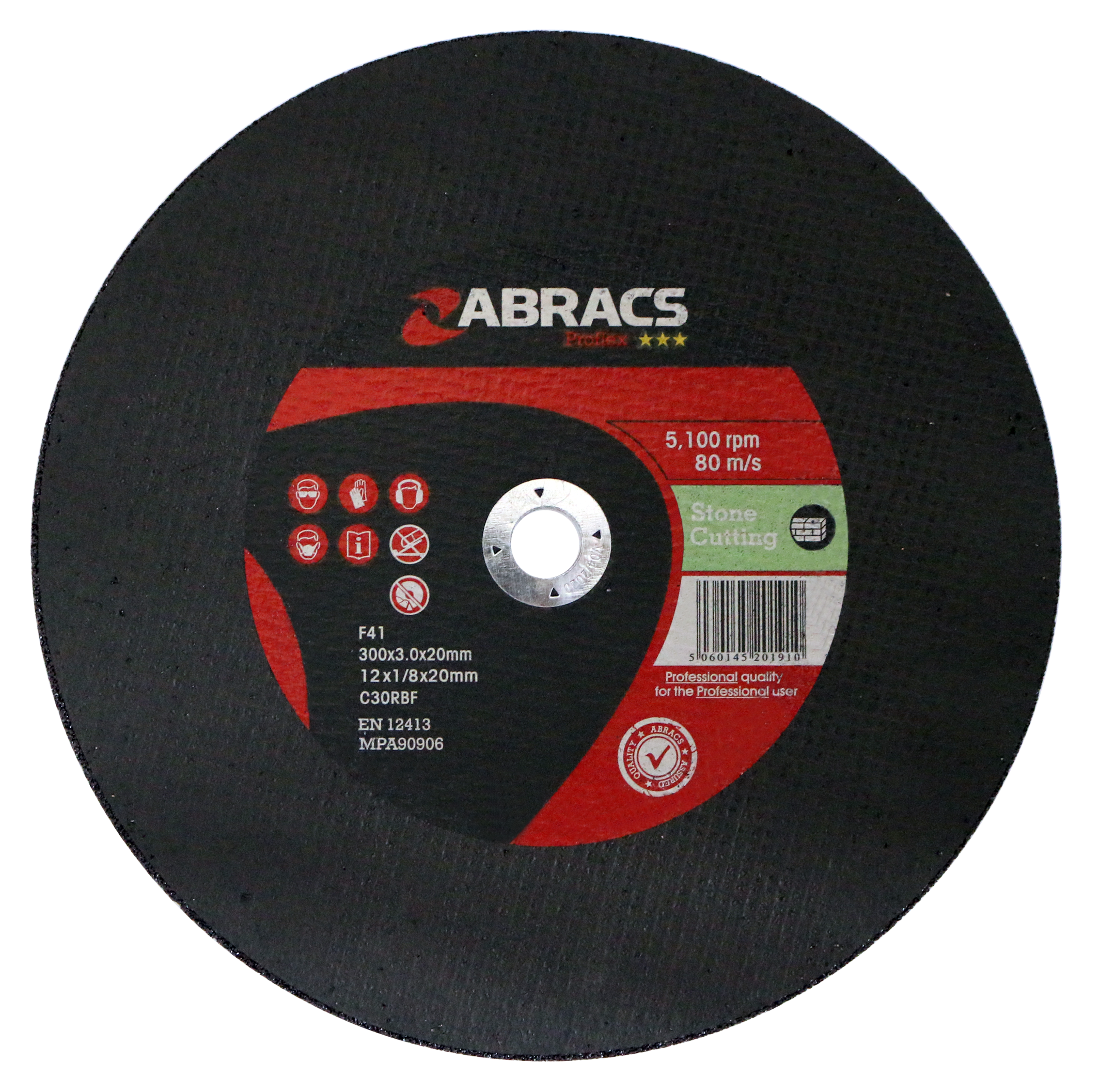 STONE CUTTING DISC 300 X 4 X 20