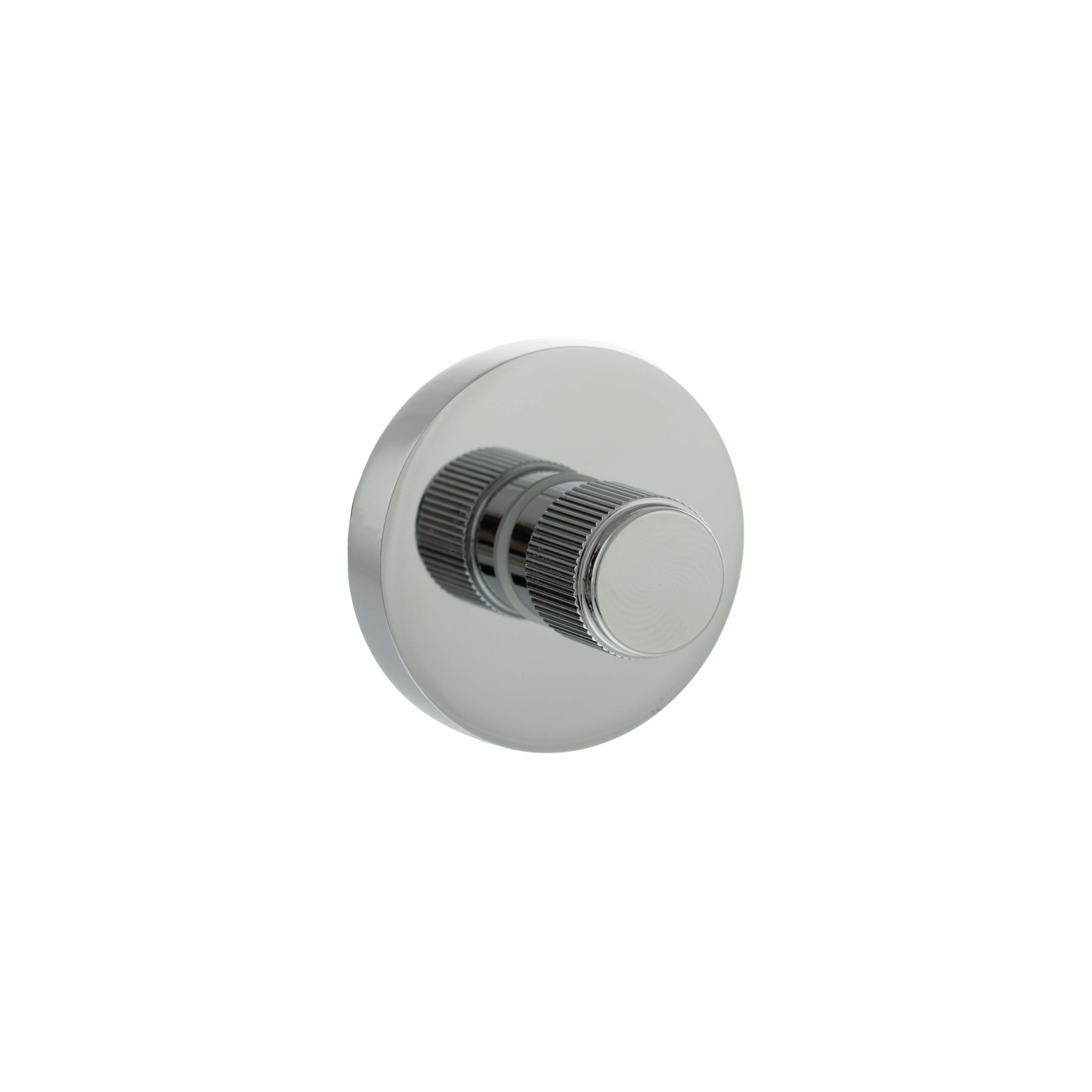 Senza Pari Linear WC Turn and Release on Minimal Round Rose - Polished Chrome