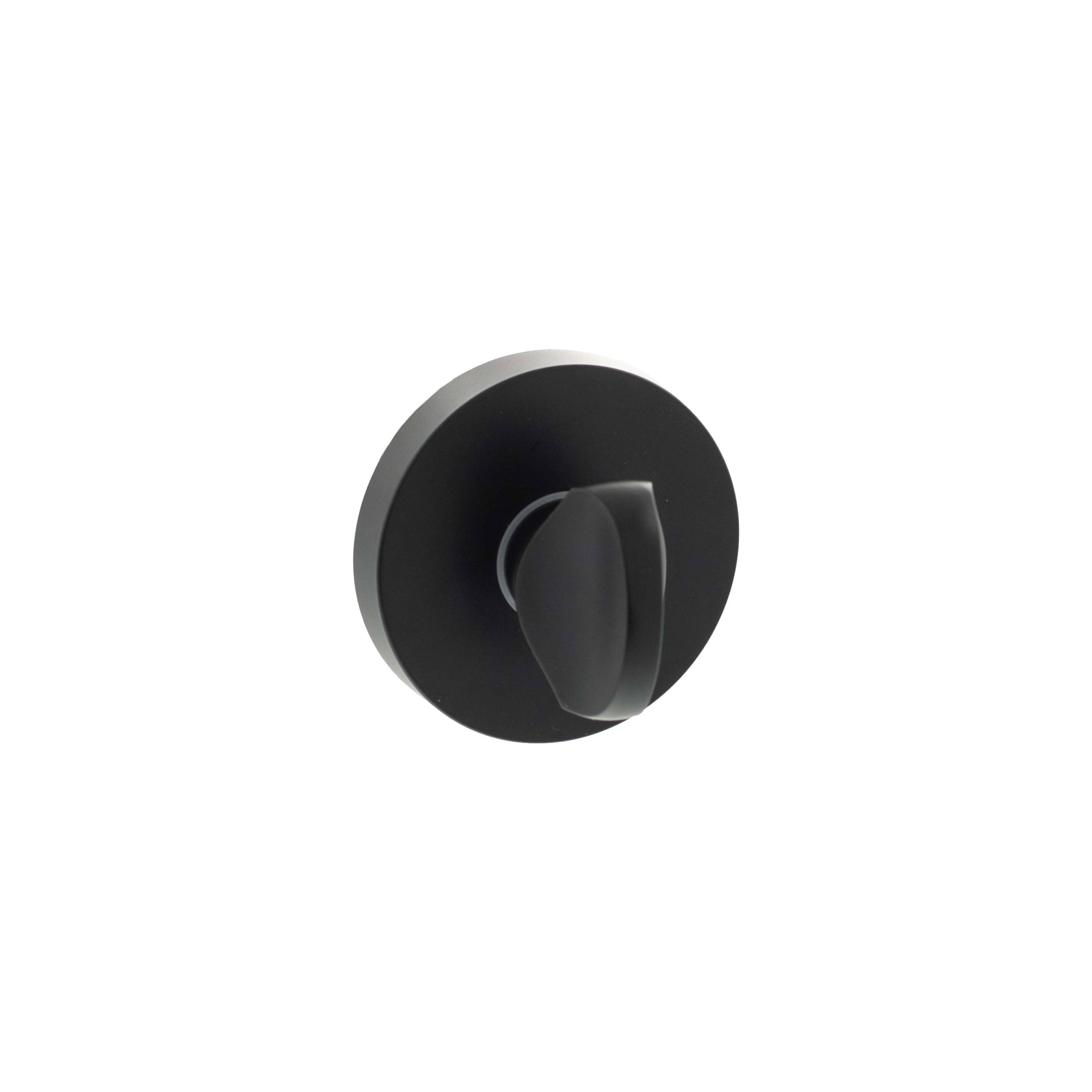 Senza Pari WC Turn and Release on Minimal Round Rose - Matt Black