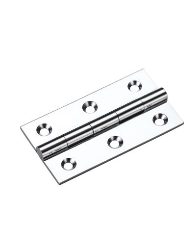 Solid drawn brass butt hinge - 64 x 35 x 2mm