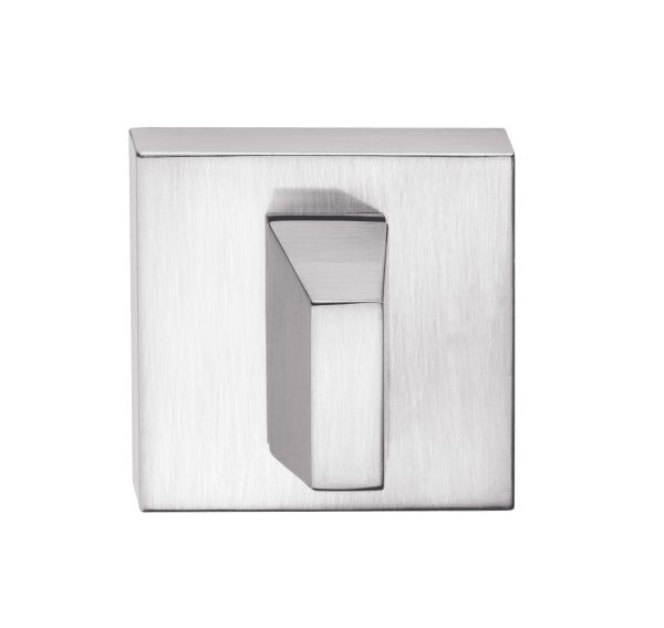 Tupai Rapido Curva/QuadraLine WC Turn and Release *for use with ADBCE* on Square Rose - Satin Chrome