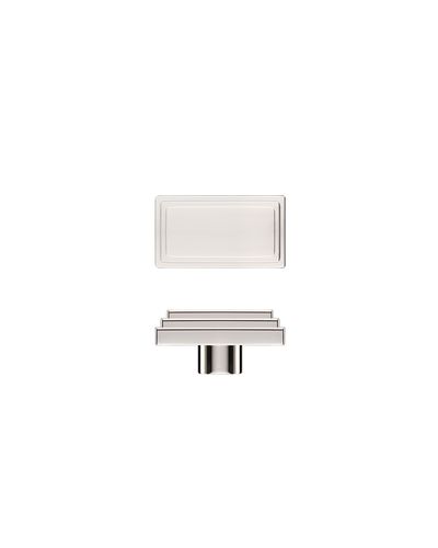 Rectangular cabinet knob - 50mm x 25mm