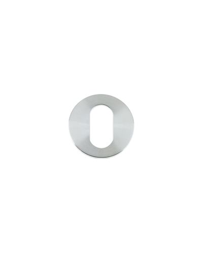 Oval profile escutcheon - 304 stainless steel