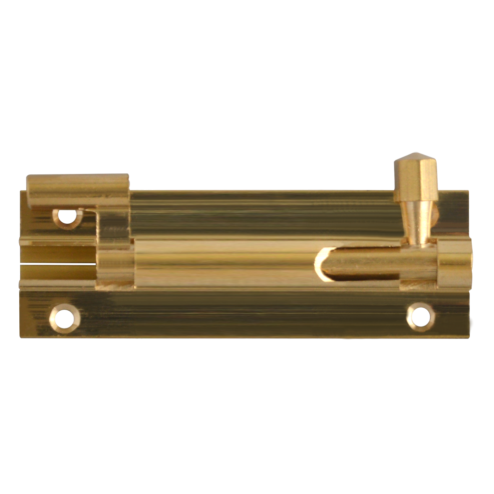 ASEC VITAL Brass 25mm Wide Necked Barrel Bolt - 75mm