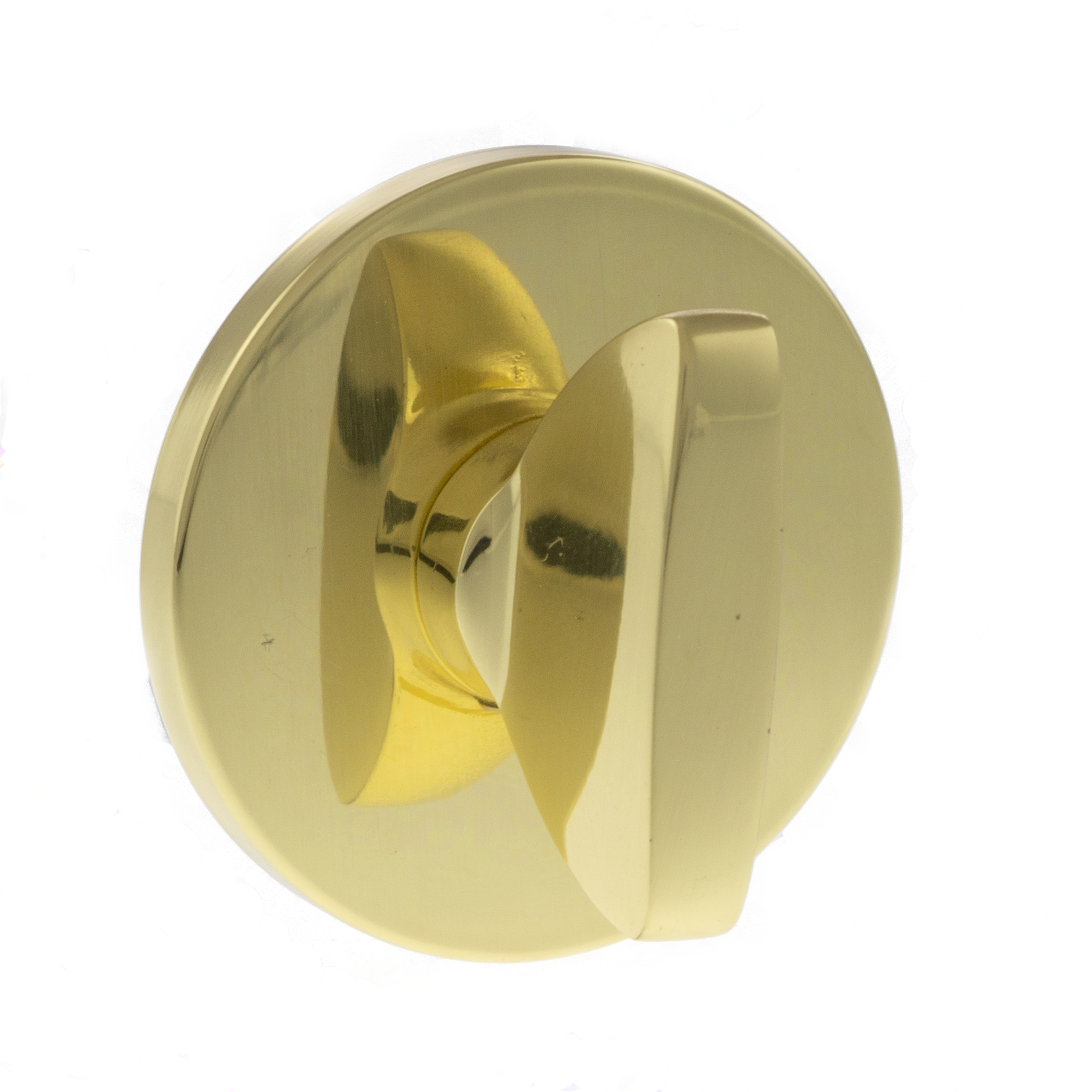 Tupai Exclusivo 5S Line WC Turn and Release *for use with ADBCE* on 5mm Slimline Round Rose - Polished Brass