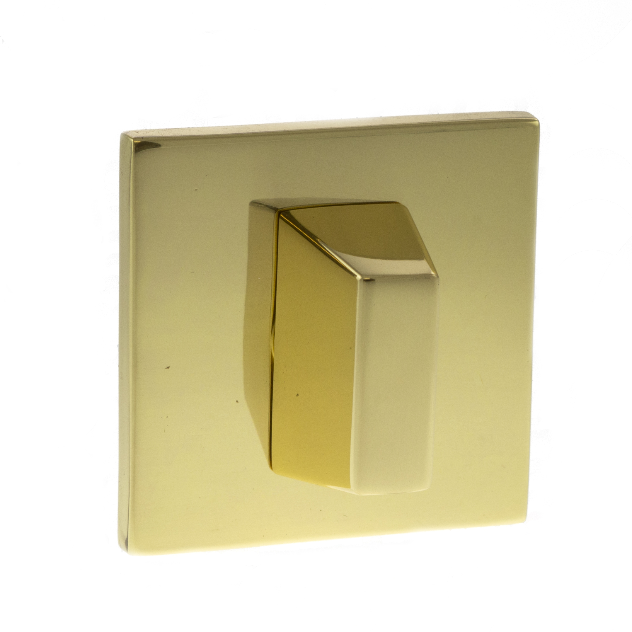 Tupai Exclusivo 5S Line WC Turn and Release *for use with ADBCE* on 5mm Slimline Square Rose - Polished Brass