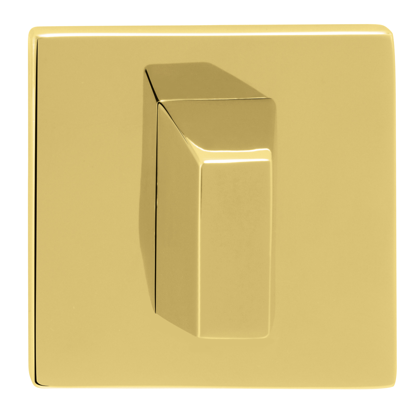 Tupai Exclusivo 5S Line WC Turn and Release *for use with ADBCE* on 5mm Slimline Square Rose - Raw Brass